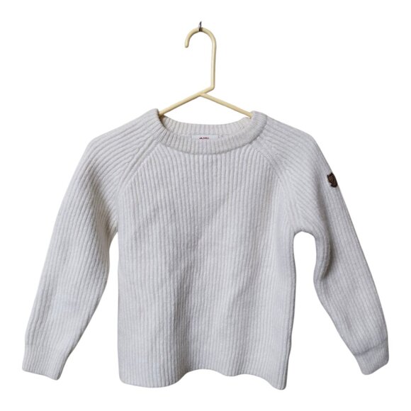Ladies FJALLRAVEN Ovik Rib Wool Sweater - Picture 1 of 6